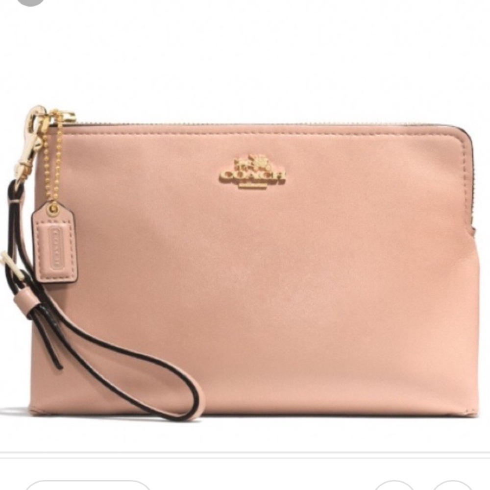 Coach large wristlet